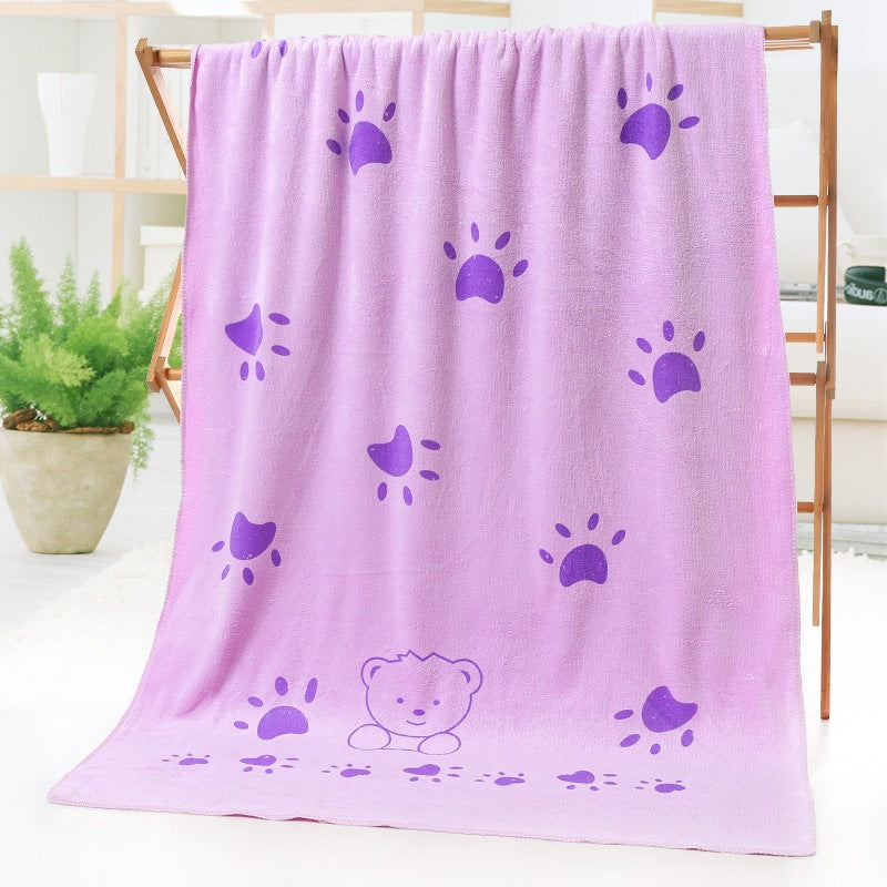 Cartoon-Themed Plush Fleece Blanket