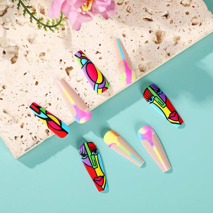 Creative artificial nails in playful design Acalora