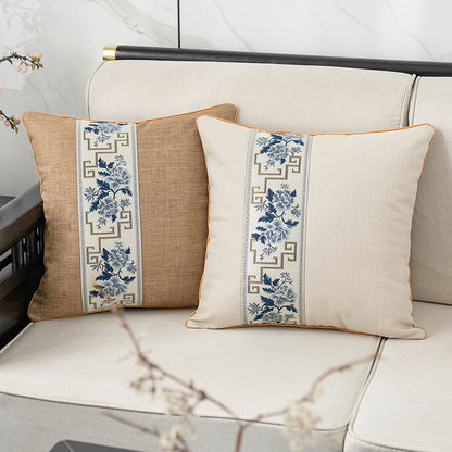 Decorative Embroidered Throw Pillows