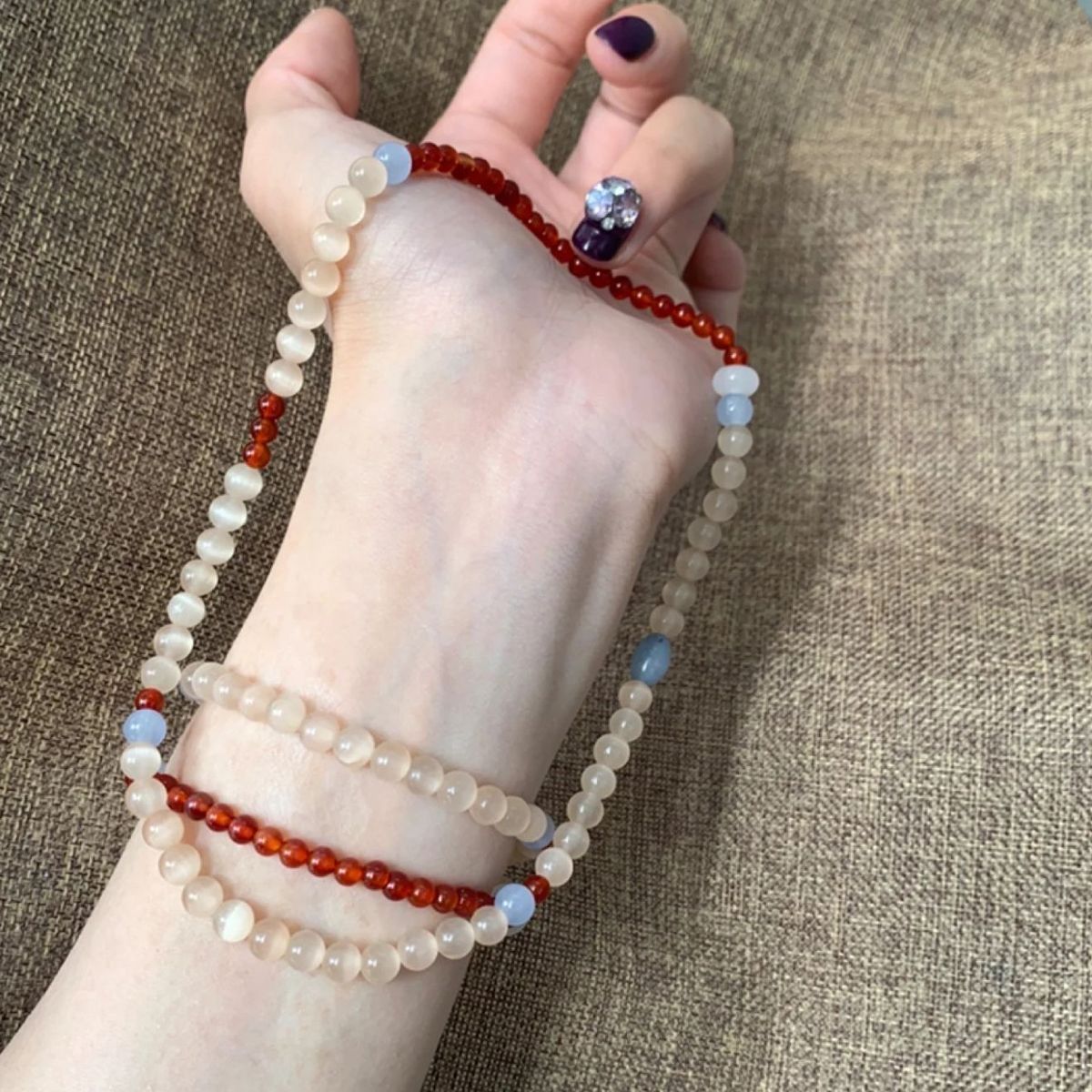 Handmade Gemstone Stretch Bracelet Acalora