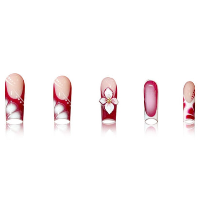 Floral Nail Art Extensions Acalora