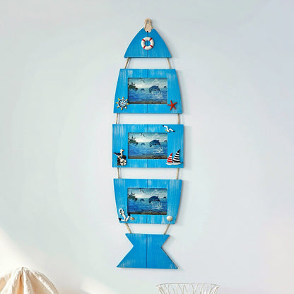 Nautical sailboat figure accent