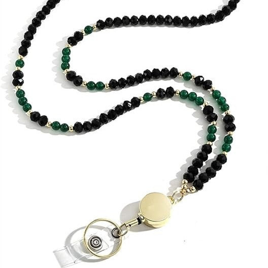 Beaded Eyewear Retractable Lanyard Acalora