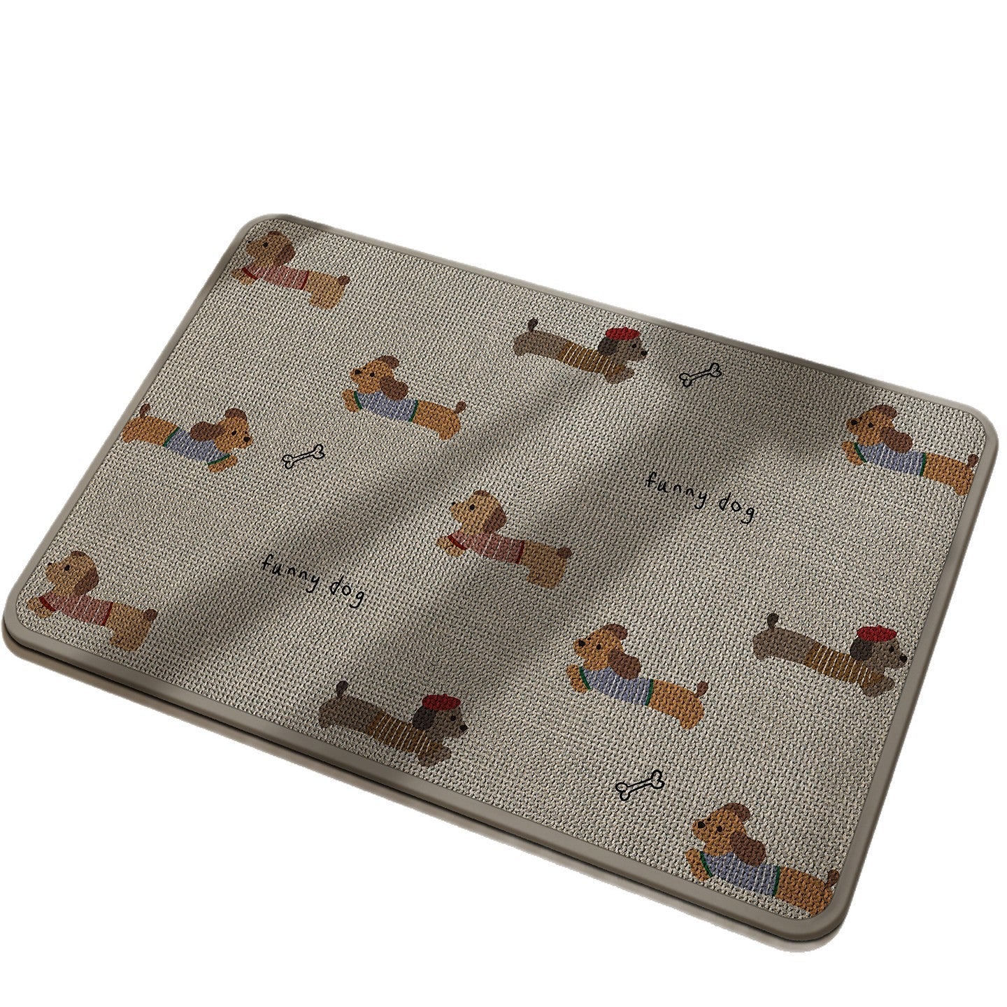 Funny Dog Character Doormat