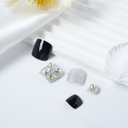 Decorative Glam Press-On Nail Set Acalora