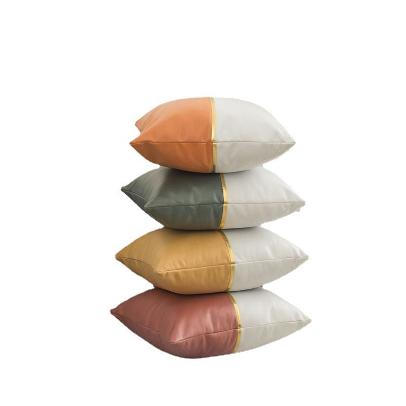 Elegant Trimmed Decorative Cushion