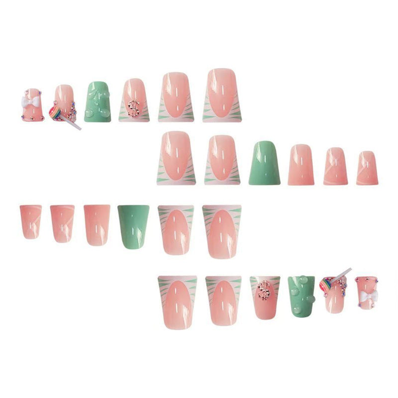 Playful Themed Press-On Nails Acalora