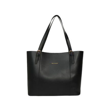 Sleek Minimalist Leather Tote Bag Acalora