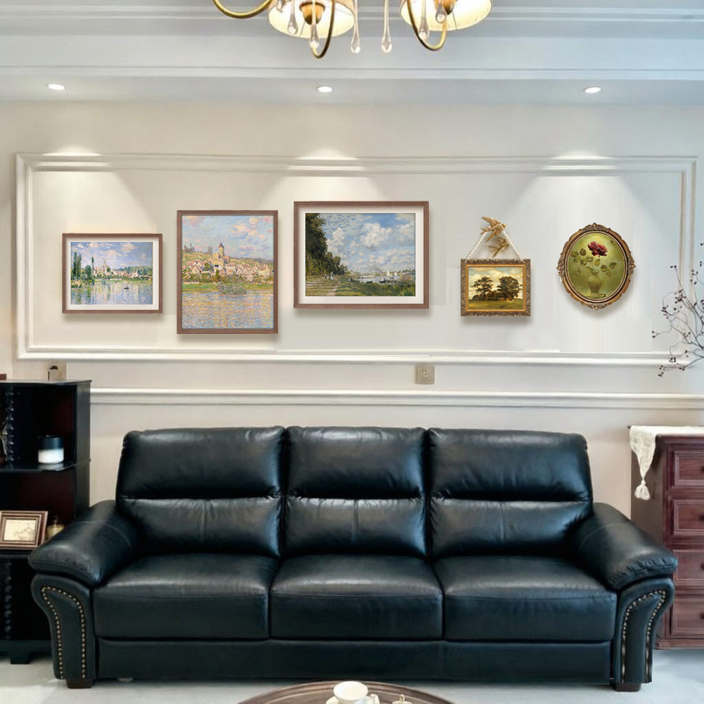 Framed Impressionist Landscape Artwork