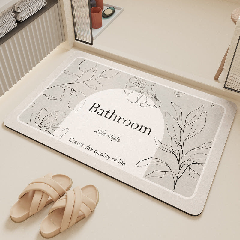 Stylish Bathroom Floor Mat