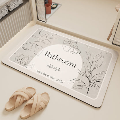 Stylish Bathroom Floor Mat