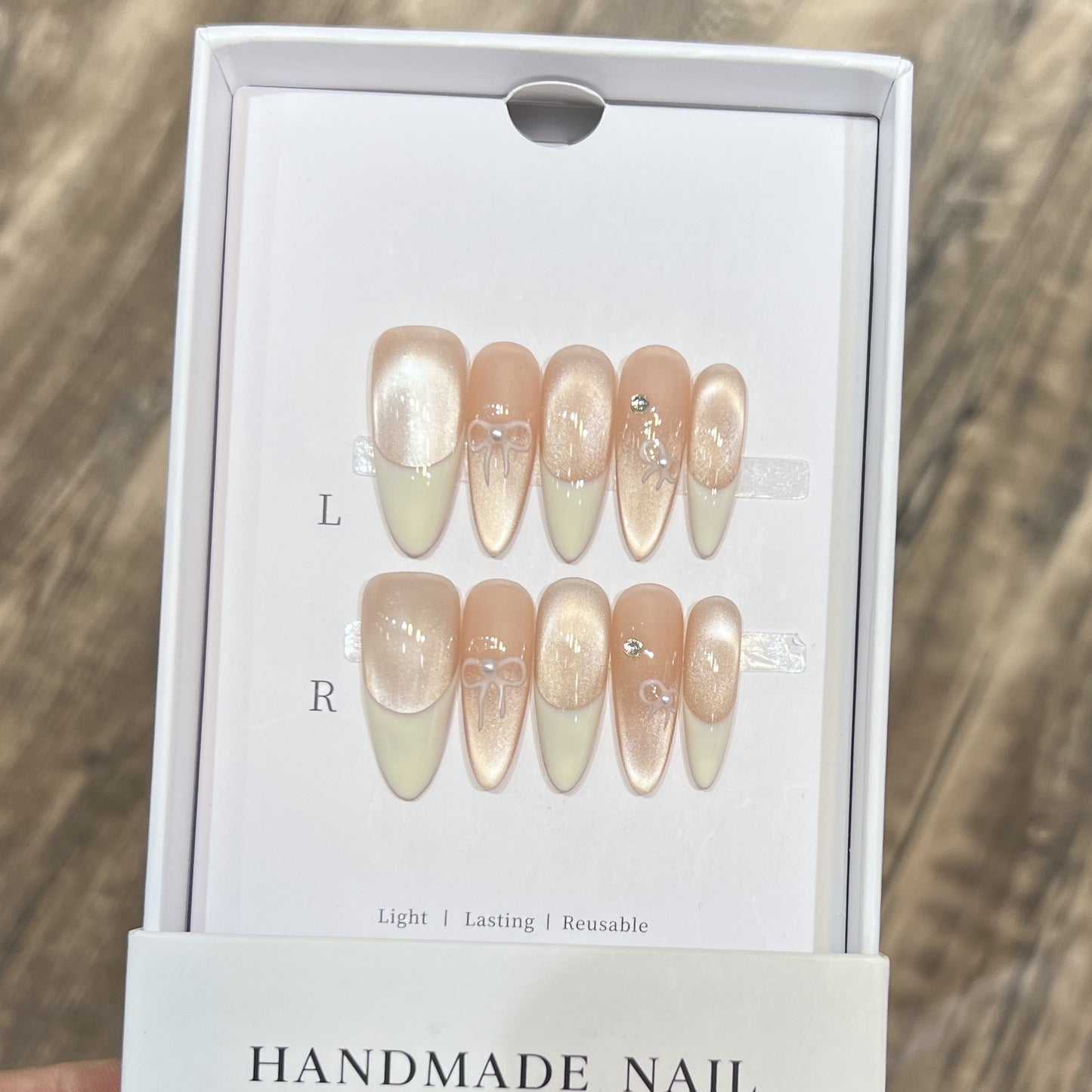 Reusable Handmade Acrylic Nail Tips Acalora