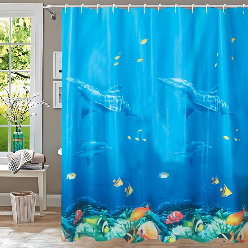 Artistic Floral Shower Curtain