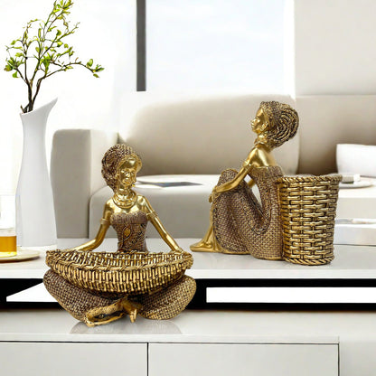 Decorative deer figure with glitter details Acalora