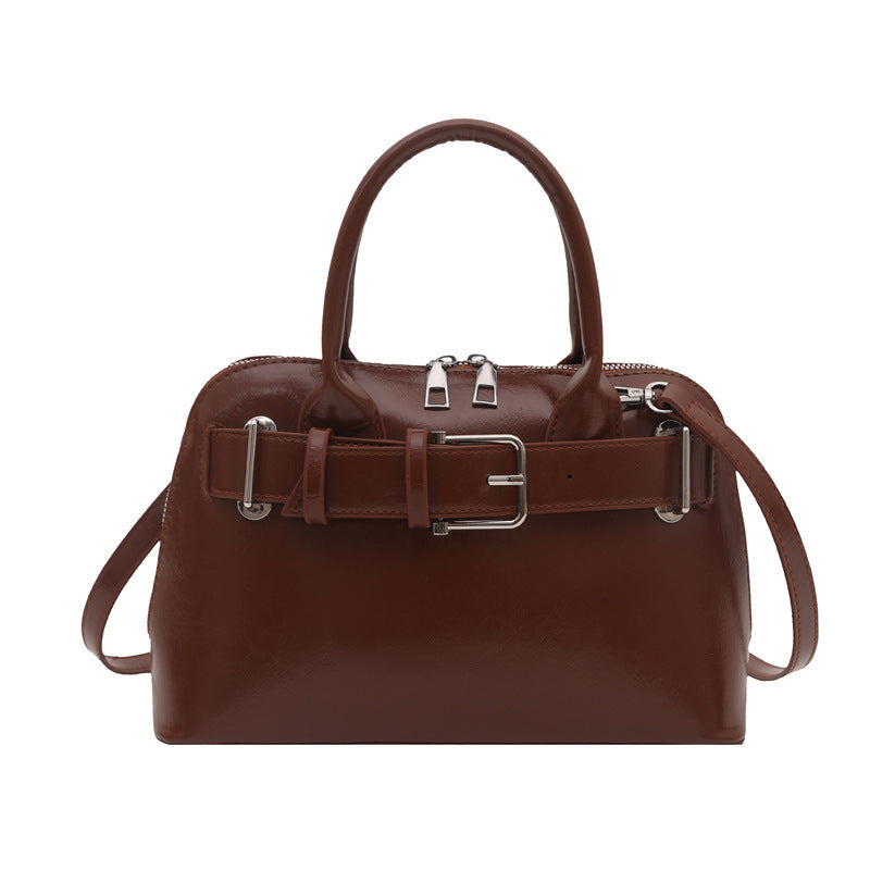 Structured Double Handle Handbag Acalora