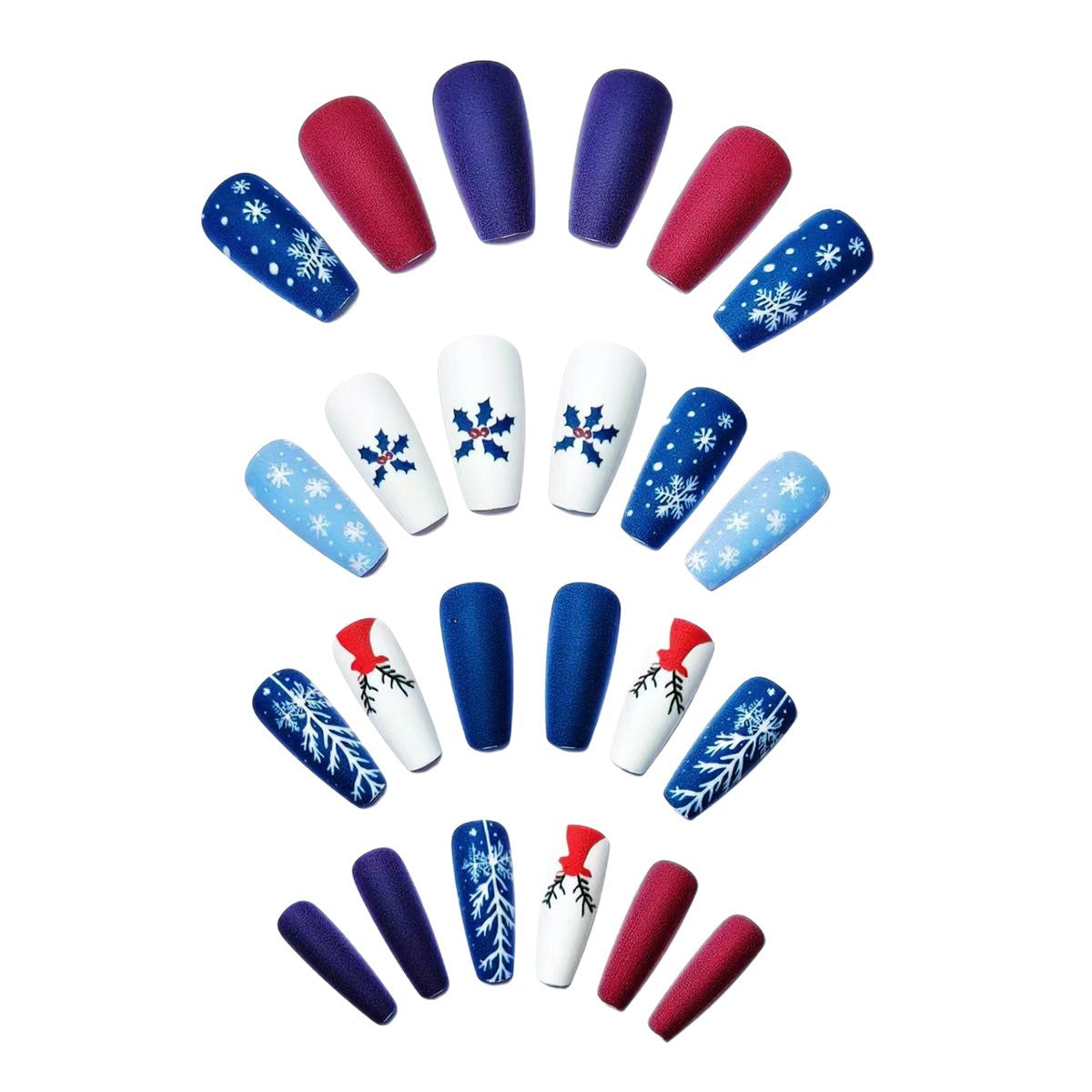 Festive Holiday Nail Art Set Acalora 1788155626