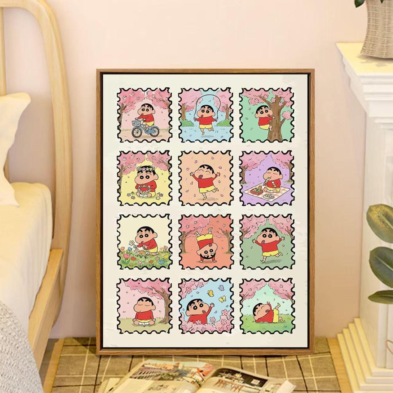 Whimsical Family-Themed Canvas Wall Art