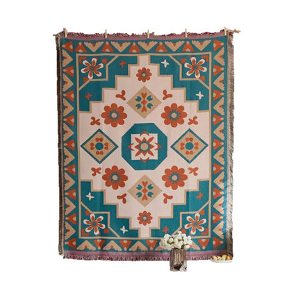 Artistic Woven Tapestry Throw