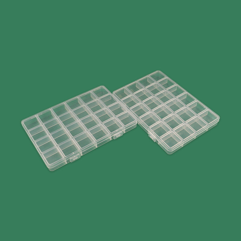 Multi-Compartment Craft Supply Storage Box Acalora