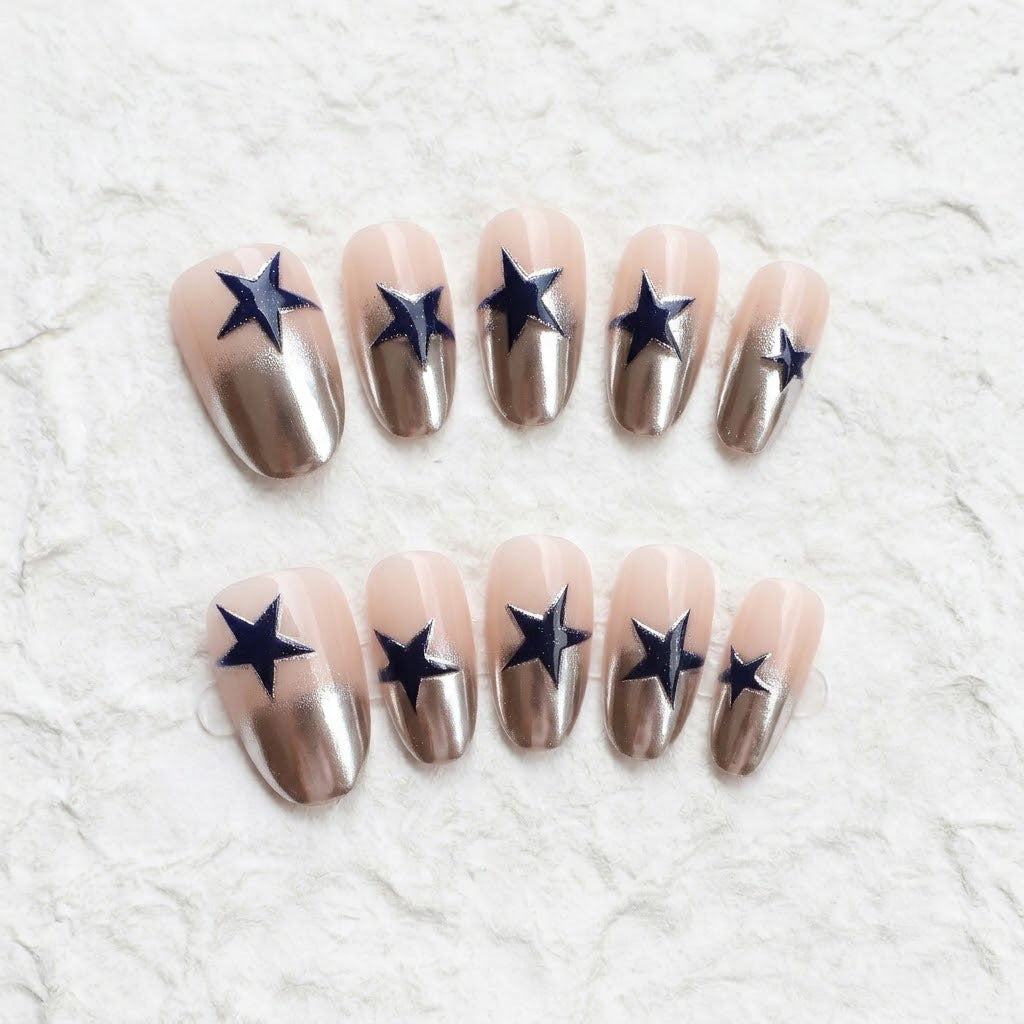 Stylish Press-On Nail Art Acalora