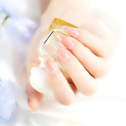 Elegant French Tip Press-On Nail Set Acalora