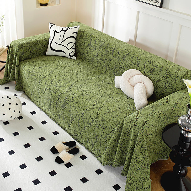 Elegant Textured Sofa Cover