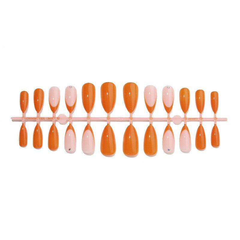Elegant Press-On Nail Set with Mixed Designs Acalora