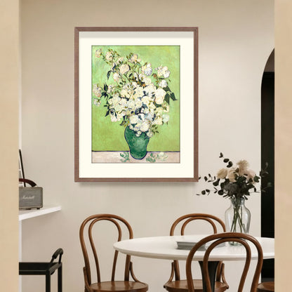 Vintage Flower Couple Wall Display