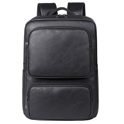 Premium Leather Business Laptop Backpack Acalora