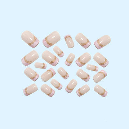 Luxury glamour design artificial nails Acalora