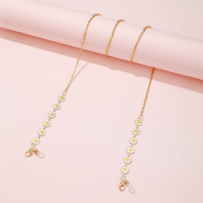 Floral Charm Eyewear Chain Acalora