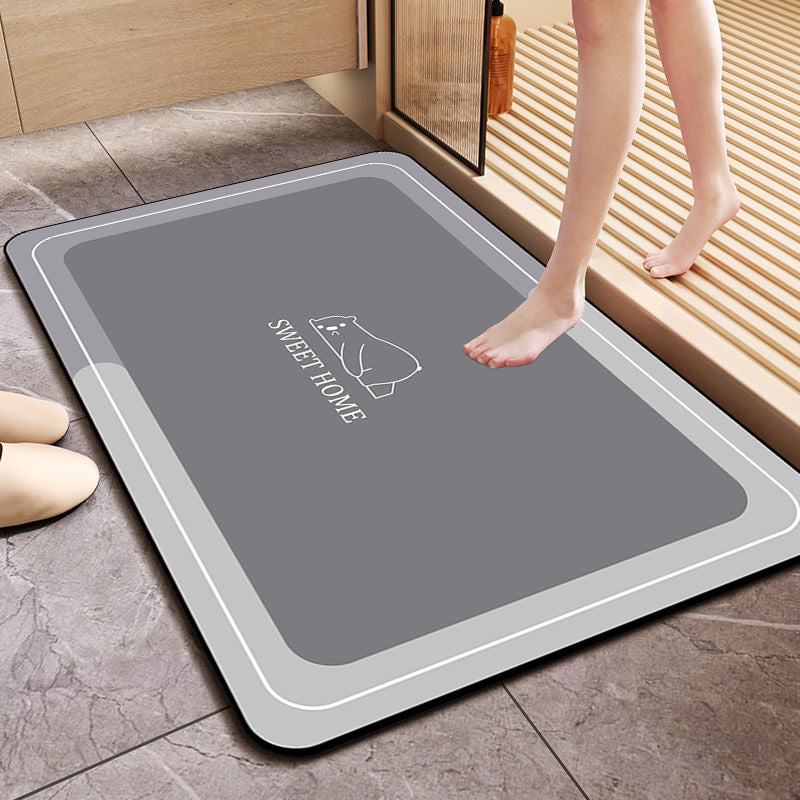 Absorbent Memory Foam Bathroom Mat