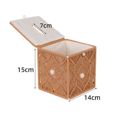 Macrame Storage Box Acalora