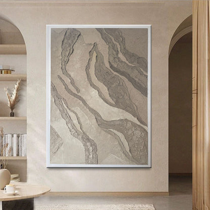 Textured Modern Abstract Canvas Artwork