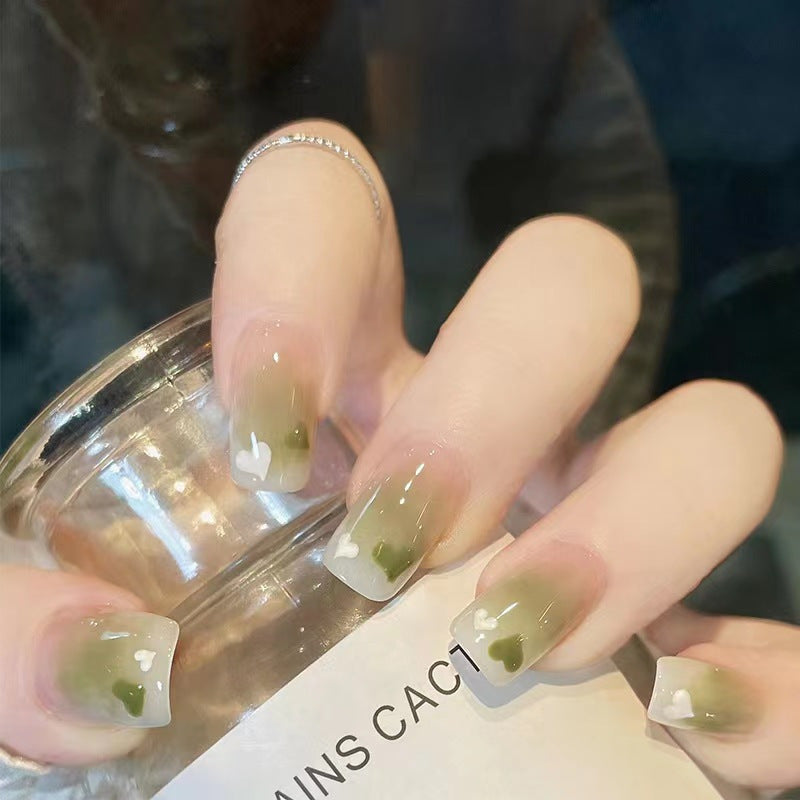 Decorative Floral Press-On Nail Art Set Acalora