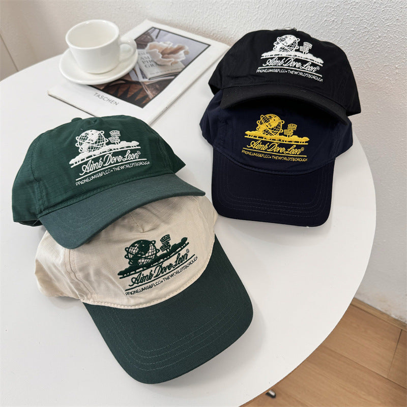Men's Embroidered Graphic Baseball Cap Bowlift