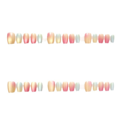 Ombre Effect Press-On Nail Set Acalora