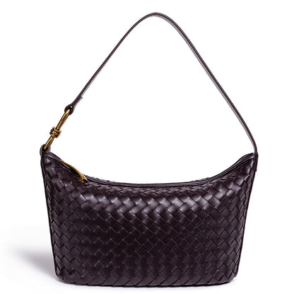 Woven Leather Hobo Bag Acalora