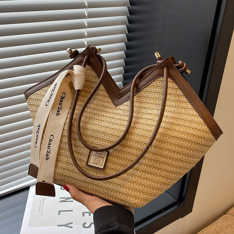 Woven Texture Shoulder Bag Acalora
