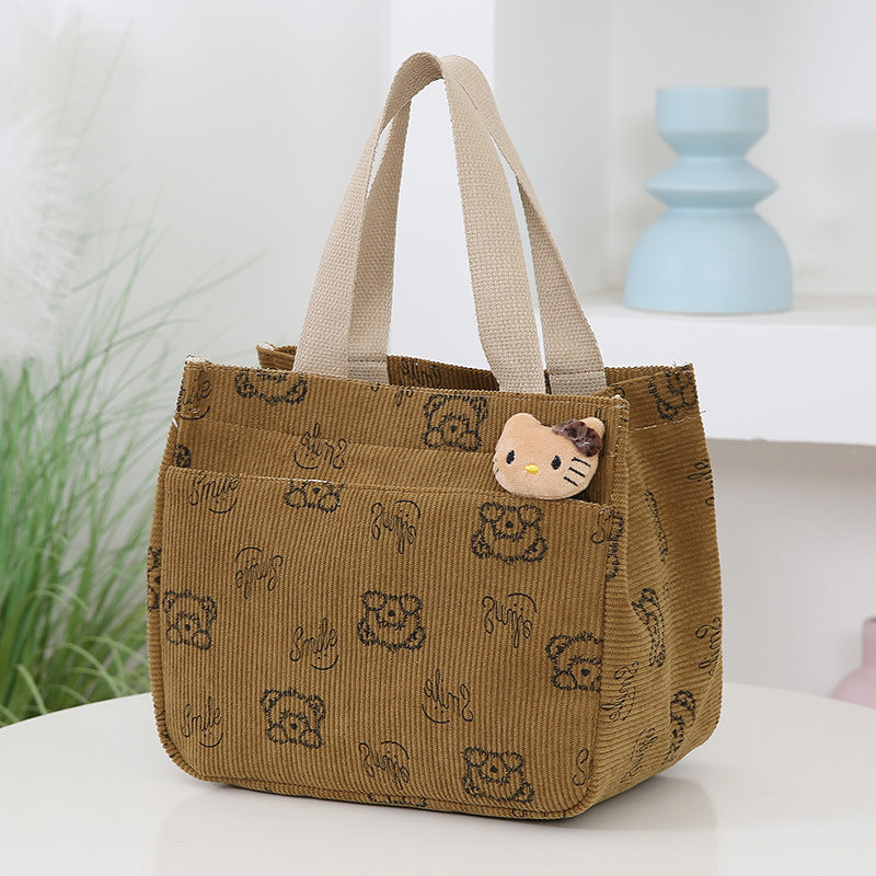 Cute Fun Cartoon Themed Mini Tote Bag Acalora