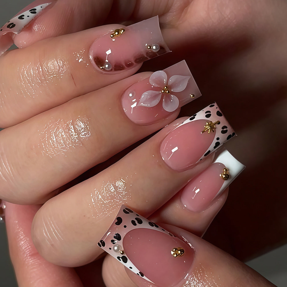 Decorative 3D Floral Nail Art Acalora