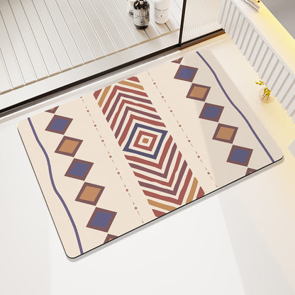 Abstract Patterned Area Rug Acalora