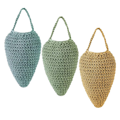 Hand-knotted shoulder bag Acalora
