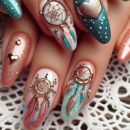 Artistic Dreamcatcher Nail Art Acalora