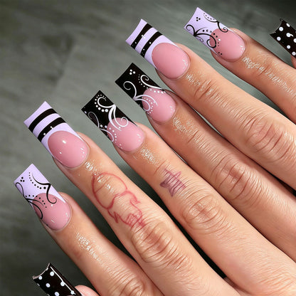Artistic Square Nail Design Set Acalora