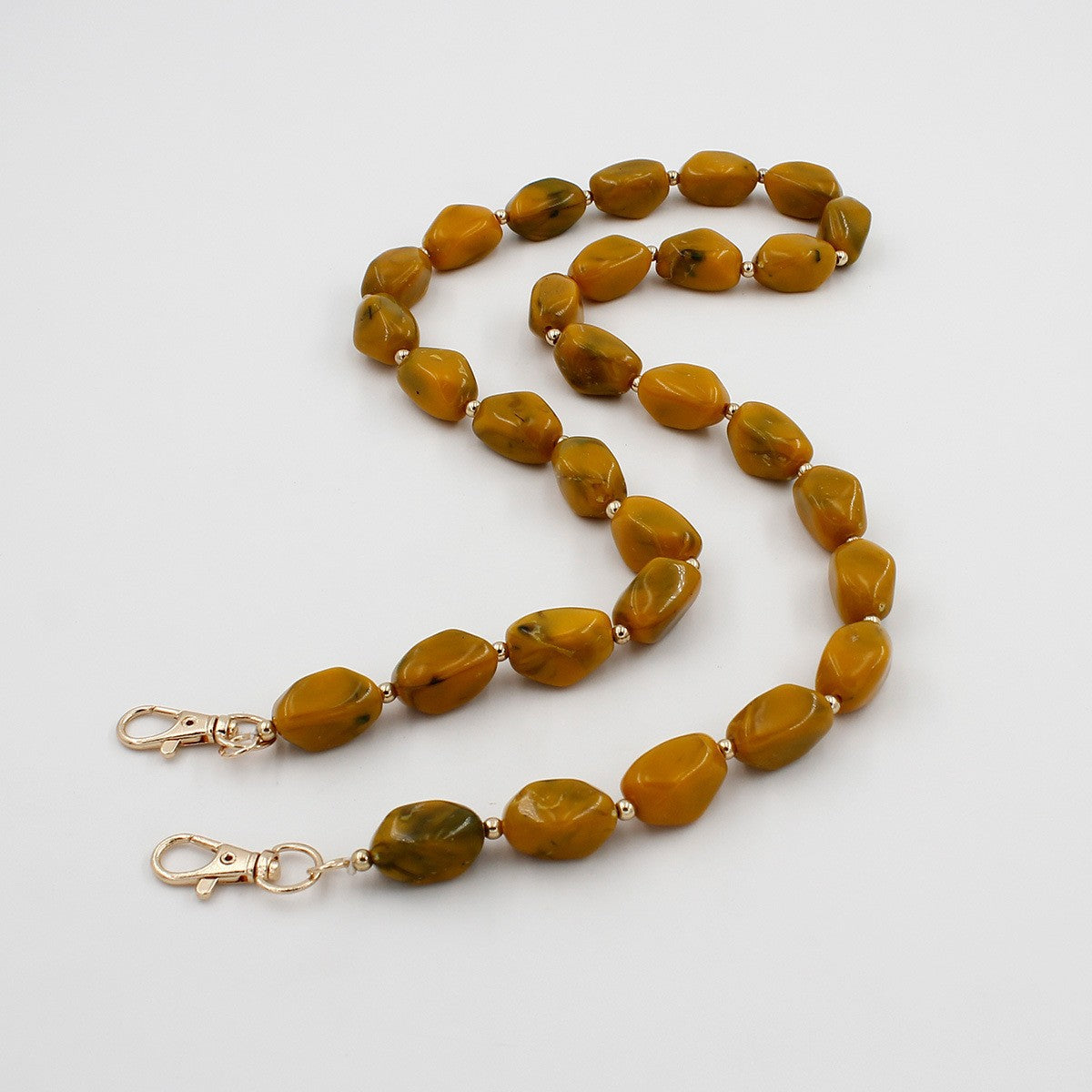 Elegant Beaded Eyewear Chain Acalora
