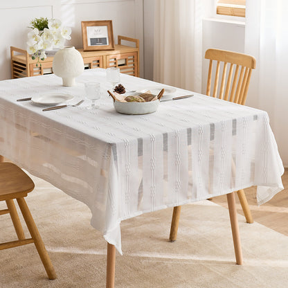 Elegant Woven Table Cover