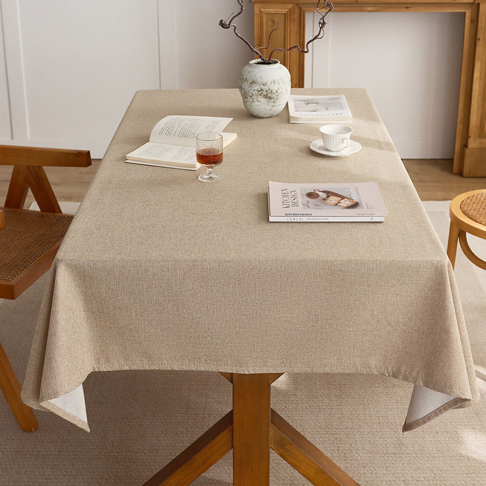 Elegant Soft Fabric Dining Tablecloth