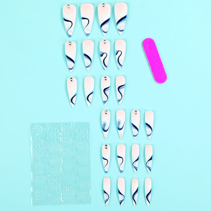 Professional artificial nails with elegant designs Acalora