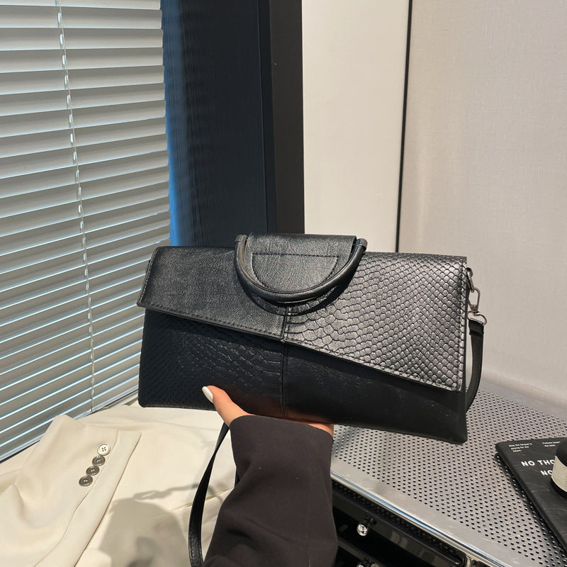Structured Textured Clutch Bag Acalora